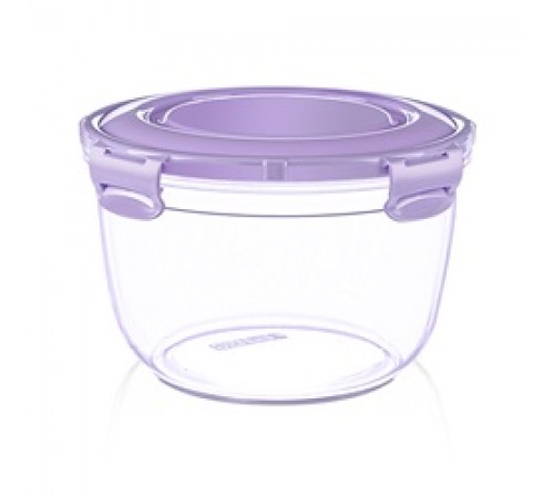 Воздухонепроницаемый круглый глубокий контейнер 3400мл (16)шт  30514