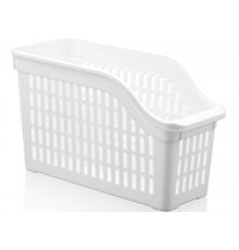 Корзинка для продуктов в холодильник белая  (36 шт) 07402