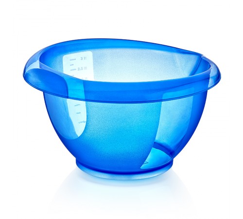 Миска для миксера МИКС прозрачная 3 лт (60) шт 10208