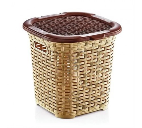 Многофункц. Корзина плетён. беж 15 лт. (12) шт  05107
