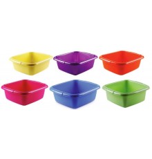 Таз Ионджа 11л разноцветный MIX (уп 36шт)  10113