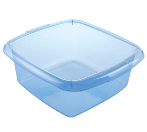 Таз Ионджа прозрачный 7л.MIX (уп 72шт) арт.10122