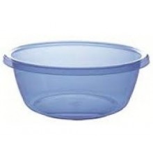 Таз круглый прозрачный 27л (уп 50шт) арт.10314