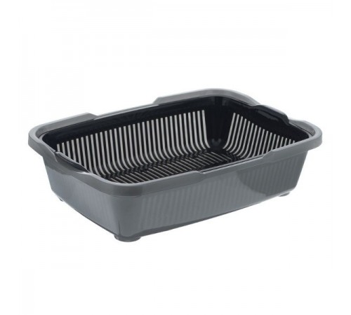 Туалет для котят с сеткой серебр. (уп. 30) арт. 230