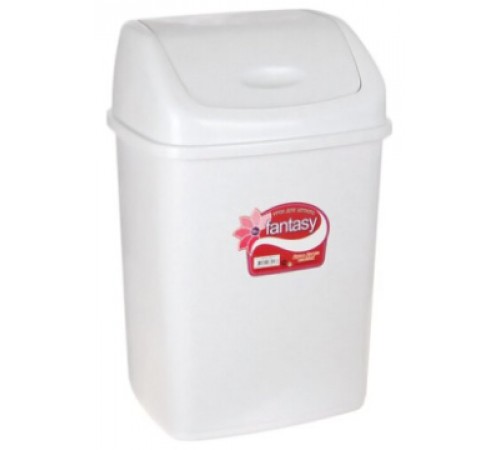 Урна для мусора Фантазия 5л бел (уп/48шт)  09401
