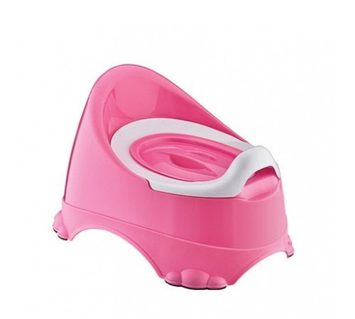 Детский горшок "Бэйби-Комфорт" розовый  (24) шт 11103