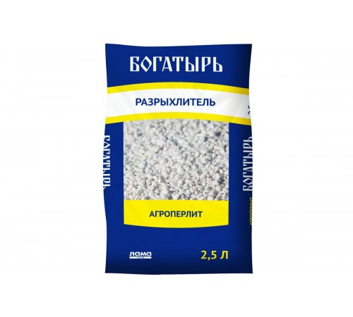 Агроперлит "Богатырь разрыхлитель" 2,5 л