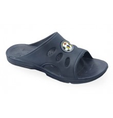 Тапки пена Детские мяч 303 синие 31-36рр (8шт/уп)