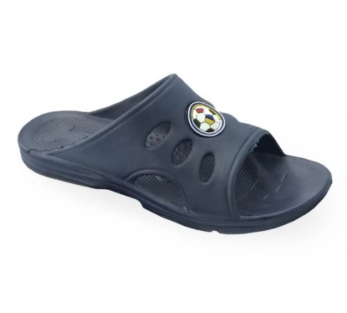 Тапки пена Детские мяч 303 синие 31-36рр (8шт/уп)