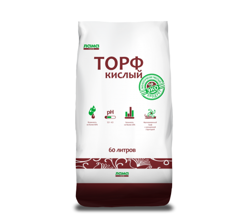 Торф Кислый 60 л