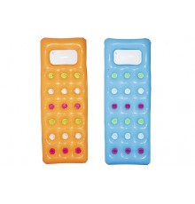 BESTWA Матрац 43040 (12шт) стаканы 18шт, 188-71см, 2 цвета голуб, оранж), рем запл в кульке, 27-25см