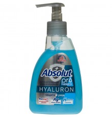 Мыло жидкое "ABSOLUT PRO" серебро + гиалурон 250 10шт/кор арт. 5195/0