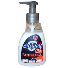 Мыло жидкое "ABSOLUT PRO" серебро + пантенол 250г 10шт/кор арт 5196/0