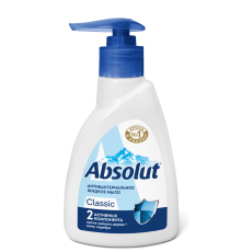 Мыло жидкое ABSOLUT ABS Антибактериальное ультразащита 500г 12шт/кор  5212/12