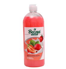 Жидкое крем-мыло ВЕСНА Ассорти земляника со сливками 850г (8/уп) арт 5227