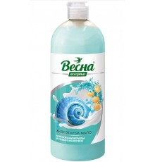 Жидкое крем-мыло ВЕСНА Ассорти морские минералы и соевое молочко 850г 5237