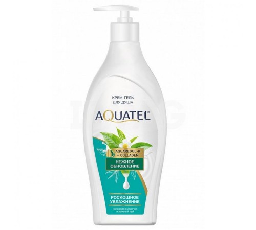 Крем-гель для душа AQUATEL глубокое увлажнение, 500 гр 12шт/кор арт. 7171