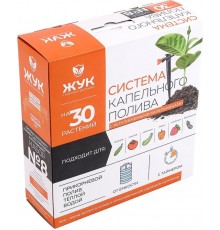 Капельный полив Жук от емкости с регулируемыми капельницами на 30 растений с таймером №8 арт.7343-00