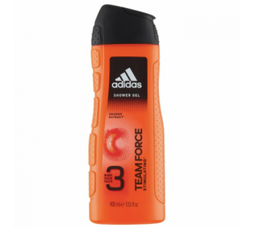 Гель для душа Adidas 3 в 1 для мужчин Team Force 250 мл
