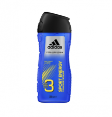 Гель для душа Adidas 3 в 1 для мужчин Adidas Sport Energy 250 мл