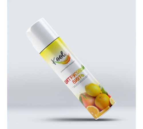 Освежитель воздуха KOOL "Цитрусовый вихрь" (24/уп)