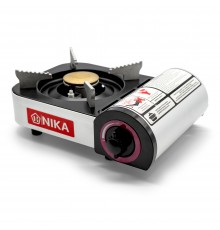 Плита газовая портативная с магнитным фиксатором баллона в кейсе ТМ NIKA Модель-02 (12/уп)
