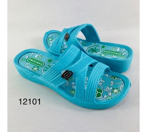 Пена женская Progres 128 Танкетка Бирюза/Бирюза (8шт/уп.,р.36-41) 12101