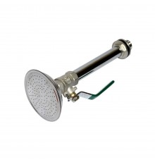 Лейка для летнего душа нерж с шаровым краном