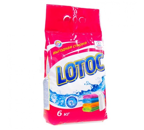 LOTOC СМС АВТОМАТ+РУЧНАЯ СТИРКА 6КГ П/ЭТ (1/кор)