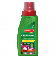 Bona Forte Красота Жидкое минеральное удобрение Для петуний и балконных цветов, флакон 285мл/20