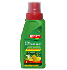Bona Forte Красота Жидкое минеральное удобрение Для цитрусовых растений, флакон 285мл/20