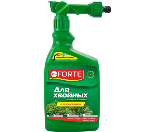 Bona Forte ЭЖЕКТОР Жидкое минеральное удобрение Для хвойных растений, флакон 1л/ 8