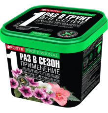 Bona Forte Удобрение сухое гранулированное пролонгированное Для петуний и бегоний с кремнием 1л