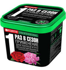 Bona Forte Удобрение сухое гранулированное пролонгированное Для пионов и роз с кремнием 1л