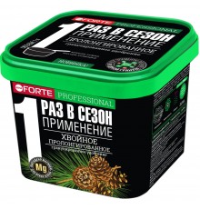 Bona Forte Удобрение сухое гранулированное пролонгированное Хвойное с биодоступным кремнием, 1л