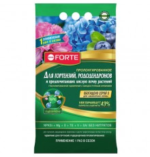 Bona Forte Удобрение гранулированное пролонгированное для гортензий, рододендронов 2,5кг