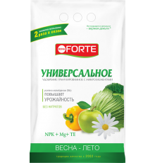 Bona Forte Удобрение комплексное гранулированное с микроэлементами Универсальное весна-лето, 2,5кг