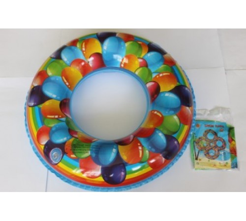 Круг надувной 70см рис шары 26" №1297-7 (12шт/уп)/360