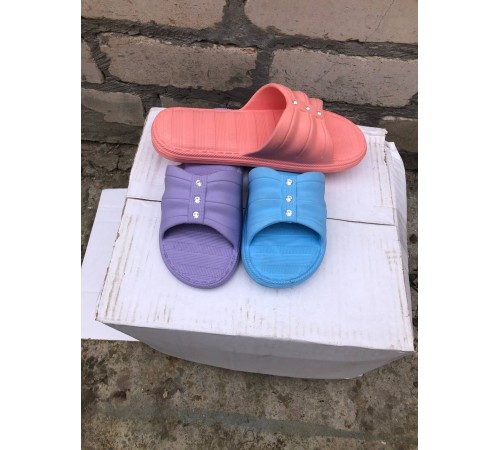 Шлепанцы женские ассорти арт.1022 (8 шт/уп.24шт/ящ,р.36-40)