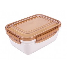 Воздухонепроницаемый глубокий контейнер 1000мл (36шт) КРЕМ арт.301221