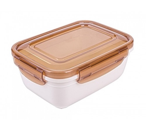 Воздухонепроницаемый глубокий контейнер 1000мл (36шт) КРЕМ арт.301221