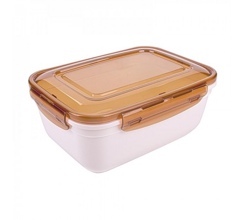 Воздухонепроницаемый глубокий контейнер 3000мл (18шт) КРЕМ арт.301241