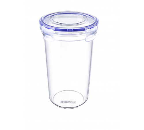 Воздухонепроницаемый круглый глубокий контейнер 1725 мл (27)шт  30523