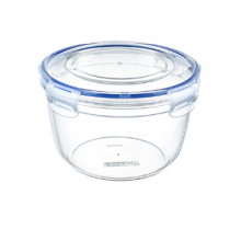 Воздухонепроницаемый круглый глубокий контейнер 2100 мл (24)шт  30513