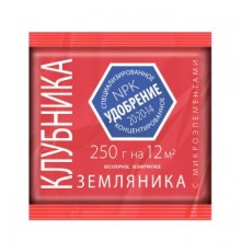 Удобрение для Клубники с микроэлементами 0,25кг (30) минеральное Агроуспех арт. 51781