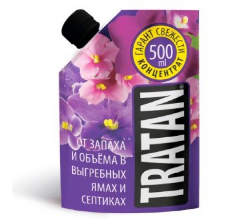 Средство от запаха и объема выгребных ям Тратан 0,5л дой-пак  (15) арт. 62146