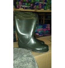 Сапоги мужские  ПВХ арт 252 хаки (10 пар)