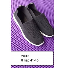 Кроссовки Мужские арт 2009 рр 41-46 черный (8 пар)