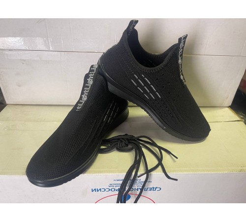 Кроссовки Женские арт 2022 рр 36-41 черный  (8 пар)