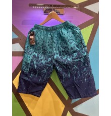 Шорты мужские арт.7721 принт XL-5XL берюзовый ассорти 5/уп